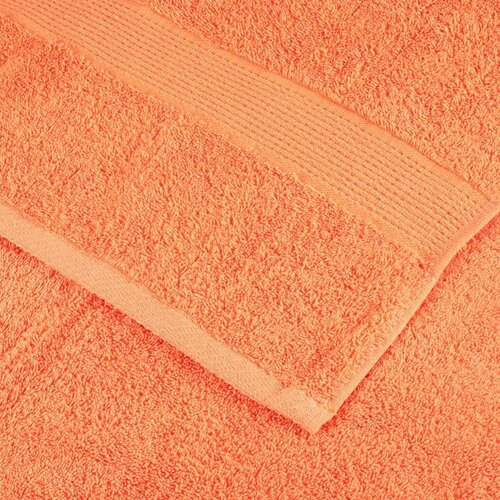 VidaXL Ručnici za saunu 4 kom narančasti 80x200 cm 600 gsm 100 % pamuk Slike