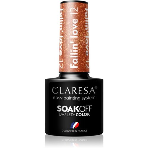 Claresa SoakOff UV/LED Color Fallin' Love gel lak za nokte nijansa 12 5 g Cijene