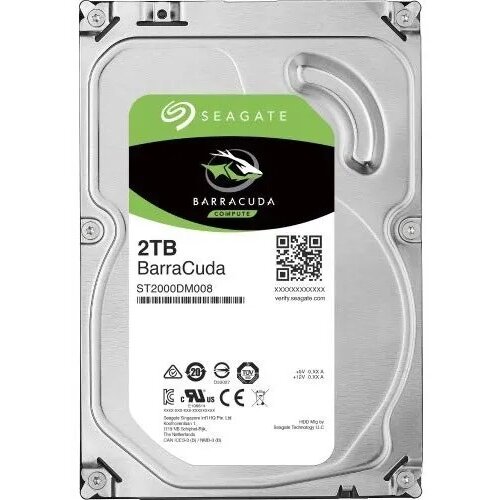 HDD Seagate 2TB Barracuda 256MB SATA3 ST2000DM008 Slike