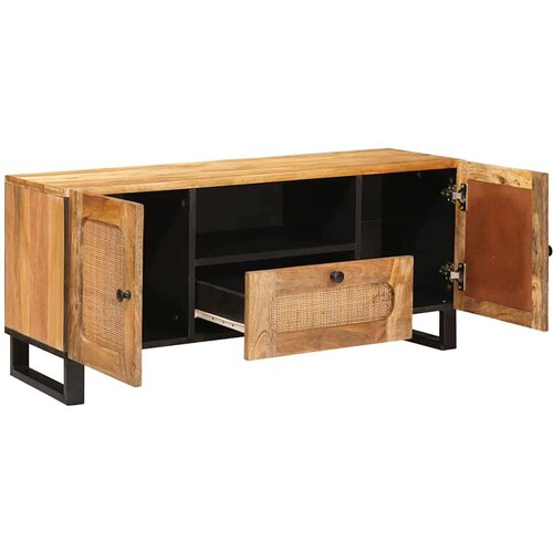  ormar s ladicama Smeđa 105 x 33 5 x 46 cm Čvrsto drvo manga Slike