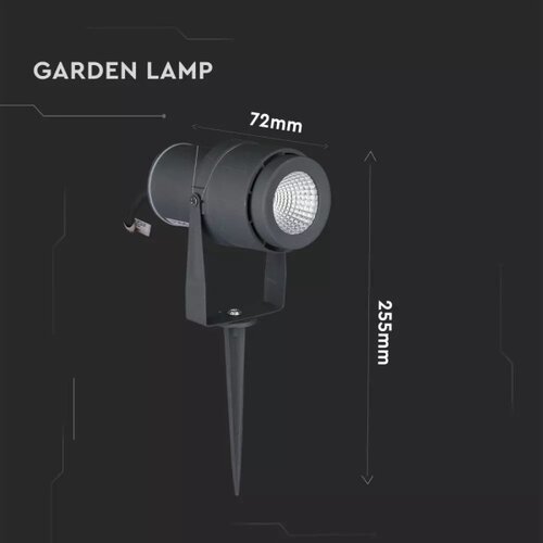  LED spolja&amp;scaron;nja svetiljka LED/12W/100-240V IP65 siva - zeleno svetlo Slike