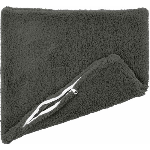  Presvlaka za jastuk 12 pcs HEERLEN Tamnosiva 50 x 50 cm Boucl&amp;eacute; Slike