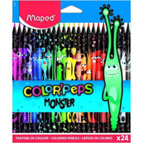  DRVENE BOJICE MAPED COLOR`PEPS MONSTER 1/24 Cene