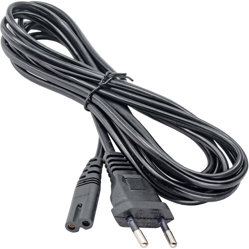 Akyga tok priključni kabel [1x ženski konektor za manj&scaron;e naprave C7 - 1x evropski mo&scaron;ki konektor] 3.00 m črna, (20414168) Cene