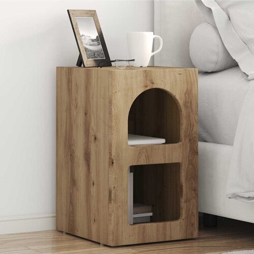  Noćni ormarić 2 pcs Umjetnički hrast 29,5 x 33,5 x 50 cm Cijene