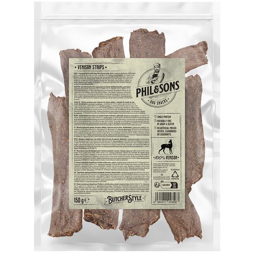 Phil & Sons divjačinski trakci - 150 g Cene