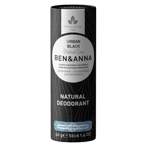 BEN &amp;amp; ANNA Soda deodor stick sa drvenastim notama Urban Black, 40g Slike