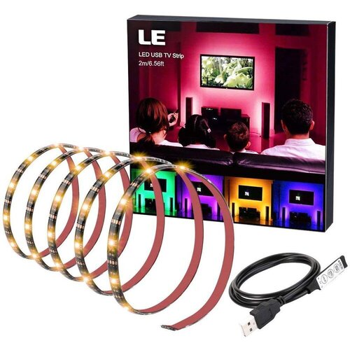 TV 5050 LED trak RGB 2m USB IP65 - televizijska osvetlitev Cene