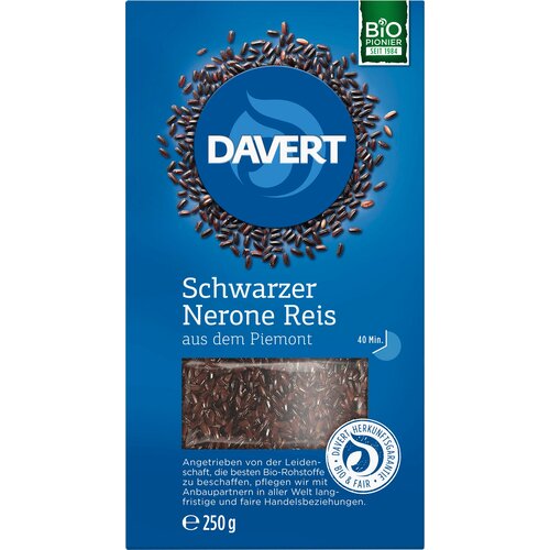 Davert Bio crna Nerone riža - 250 g Cijene
