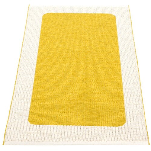 Pappelina gorčično rumena/kremno bela notranja in zunanja preproga 70x120 cm ilda mustard &amp;ndash; Slike