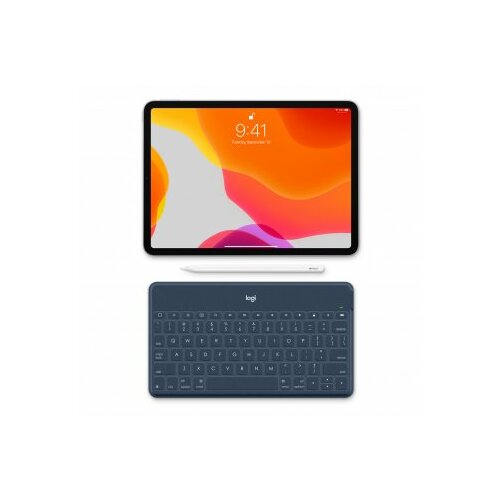 Logitech tastatura keys-to-go ultra-light, ultra-portable bluetooth za iphone, ipad, apple tv i mac - plava - uk Slike