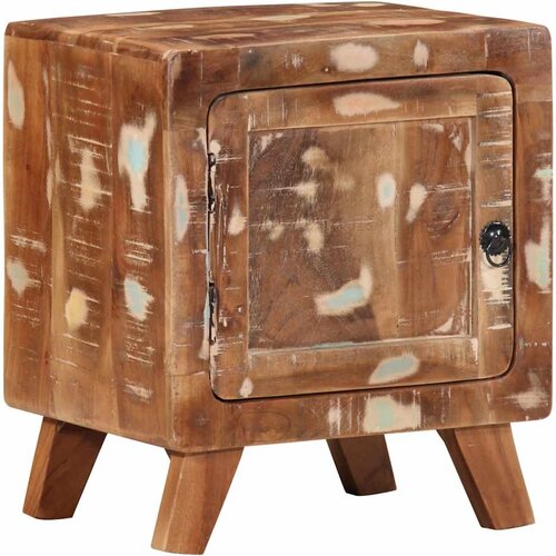 vidaXL Noćni ormarić 40x32x46 cm Obrađeno puno drvo Cijene