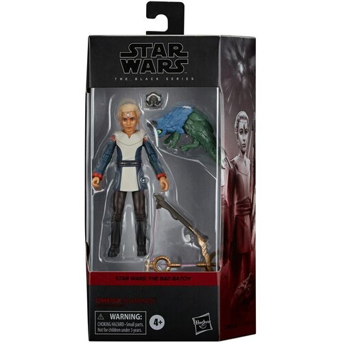 Star Wars The Black Series Omega (Kamino) Toy Scale The Bad Batch Akcijska figurica, igrače za otroke od 4. leta dalje, večbarvna, ena velikost, 15 cm, (20838051) Slike