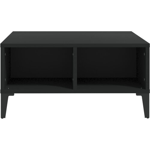  Stolić za kavu crni 60 x 60 x 30 cm od iverice Slike