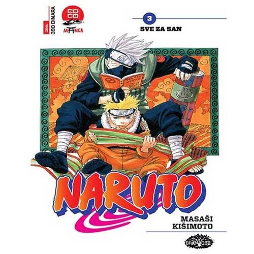 Darkwood Masaši Kišimoto - Naruto 3 - Sve za san Slike