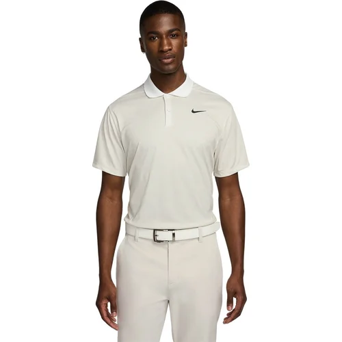 Nike Dri-Fit Victory+ Mens Polo Light Bone/Summit White/Black L