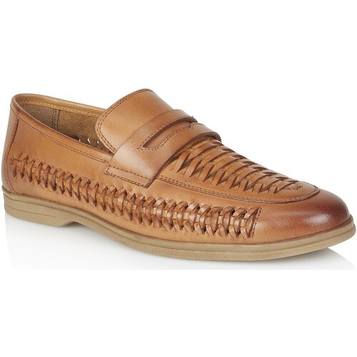 Silver Street London Mokasini Perth Leather Kostanjeva Cene