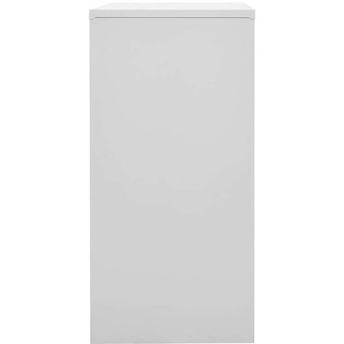 VidaXL Ormarići s ključem 5 kom svjetlosivi/crveni 90x45x92,5 cm čelik Slike