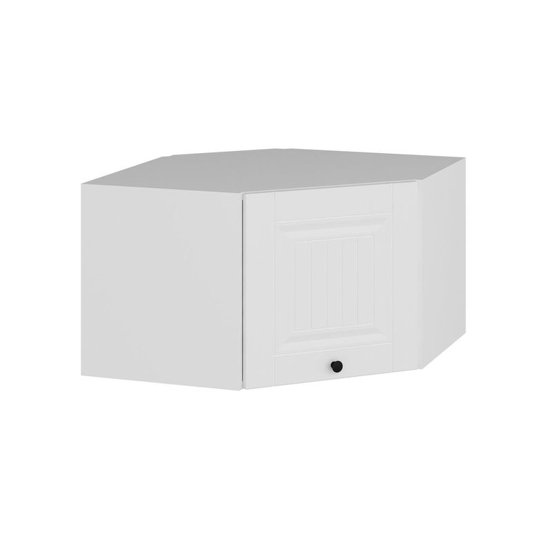 Hanah home Kale Corner - White, Membrane White Wall Cabinet Cene