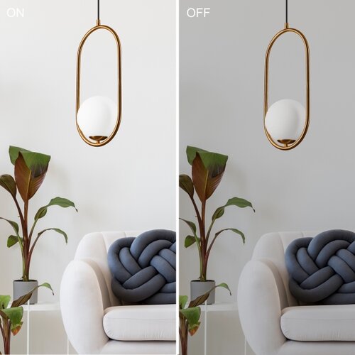  Luster na sajli AMBER 1xG9/5W/230V 140 cm Slike