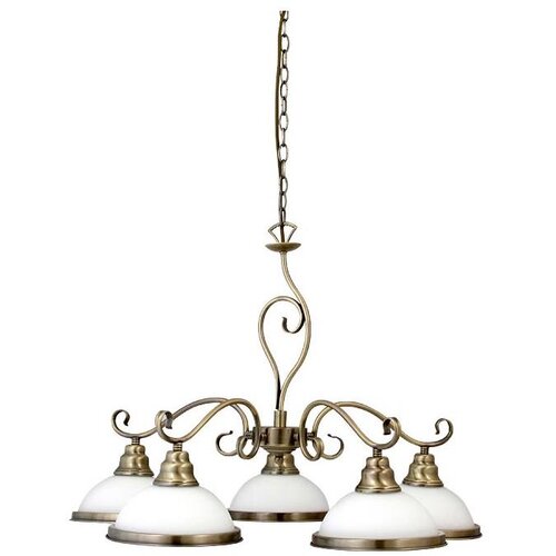 Rabalux elisett luster E27 5x60W bronza klasična rasveta Slike