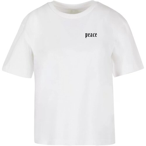 Mister Tee Women's T-shirt Peace Hand white Cene