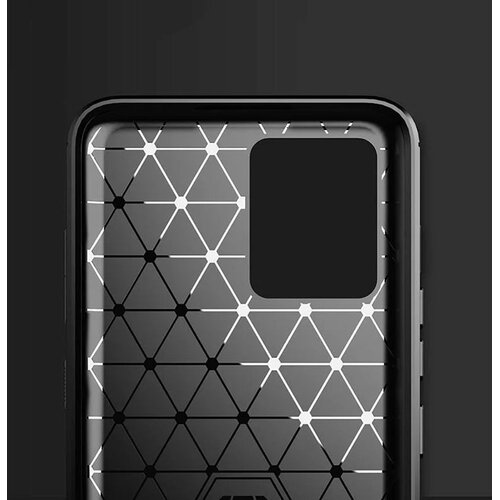 Techsuit Carbon Silicone ovitek za Realme 8 4G / 8 Pro 4G &amp;ndash; črn Slike