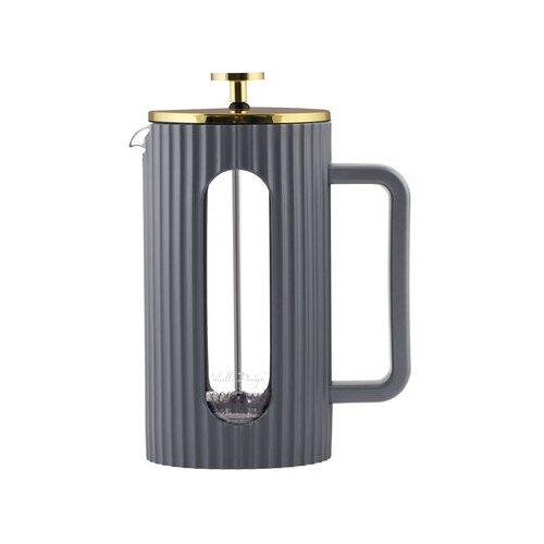 Vialli Design Francuska presa za kafu i čaj Livio, 1l, Tamnosiva Slike