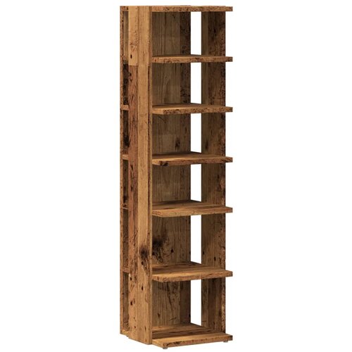 Maison Chic Omarica za obutev - Kopa za čevlje starinski les 28x27x102 cm inženirski les, (21776197) Slike