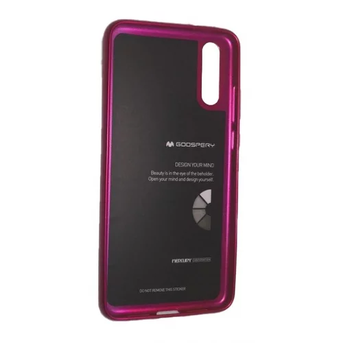 Goospery i-Jelly Metal tanek silikonski ovitek za Huawei P20 - pink