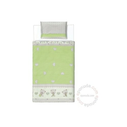 Baby Textil bebi posteljina Greene mede, 80x120cm Slike