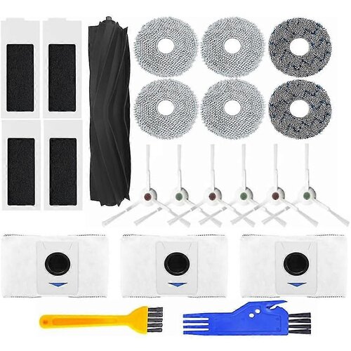 INORCO Nadomestni deli Zdruljivi zdruljivi robotski sesalniki Deebot T20 Omni/t20 Max/t20 Pro - Main Rolle+, (21981775) Slike