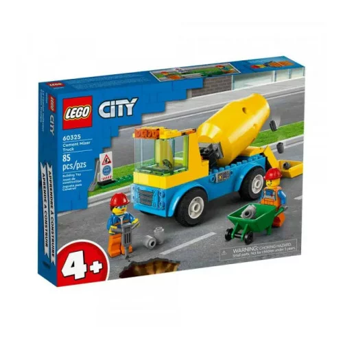Lego City 60325 Kamion s miješalicom cementa