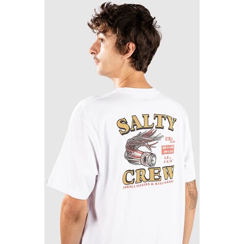 Salty Crew Lured Classic T-shirt white Cene