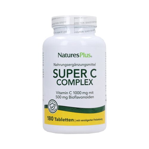 Nature&amp;#039;s Plus Super C kompleks S/R - 180 tabl. Slike