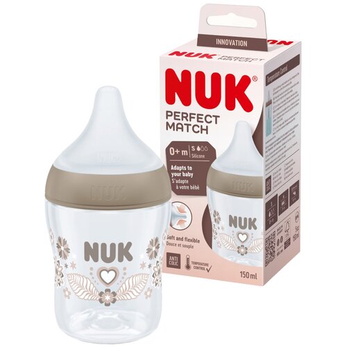 Nuk plastična bočica Perfect Match 150ml, 0+mmulticolor Cijene