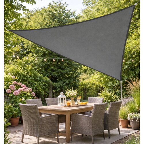  vrtna sjenica za sunce 400x400 cm - siva Slike