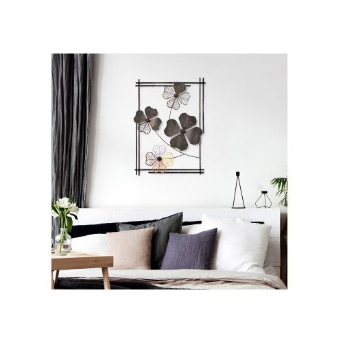 Wallity Zidna dekoracija Weinan 2, 50x70x4cm, Crna Cijene
