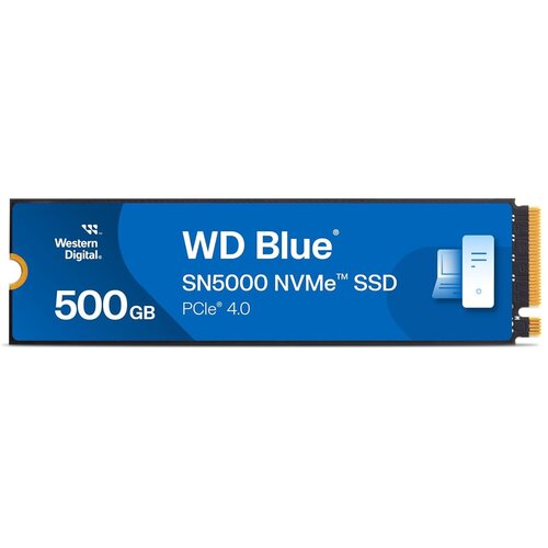 Western Digital SSD 500GB Blue SN5000 M.2 2280,PCIe Gen4,5000/4000 MB/s Cijene