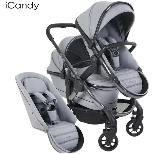 iCandy peach™ 7 otroški voziček double phantom light grey