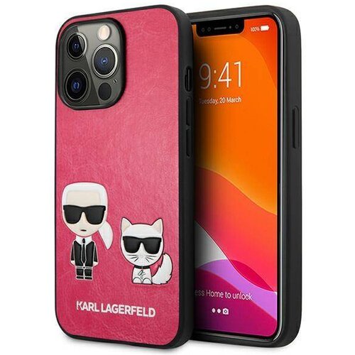 Karl Lagerfeld originalen ovitek KLHCP13LPCUSKCP za iphone 13 pro - roza full body icon Cene