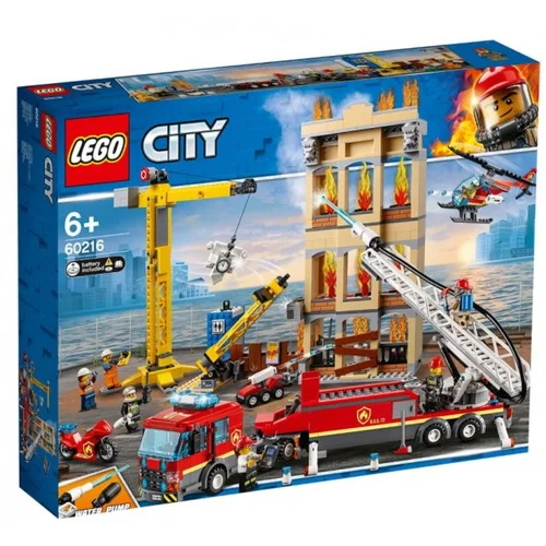 Lego City Gasilska brigada gasi v centru mesta - 60216, (632591)