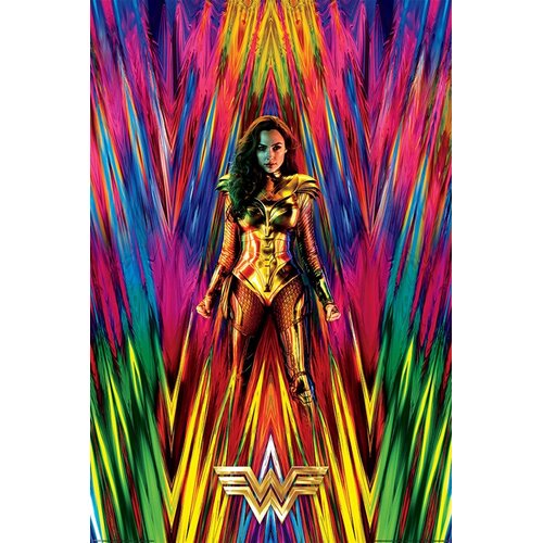 WONDER WOMAN 1984 Neon Static maxi plakat Pyramid Slike