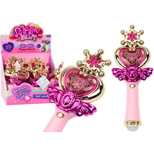  &amp;quot;Čarobni &amp;scaron;tapič&amp;quot; za igro Princess Wand - roza Slike