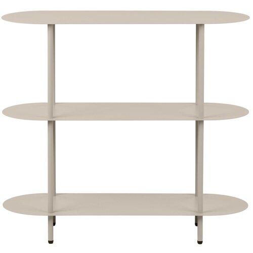 House Nordic Bež metalni regal 90x81x31 cm Rieti &ndash; Cijene