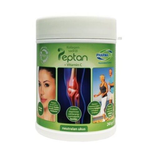  Kolagen-peptan i vitamin C, 243g Slike