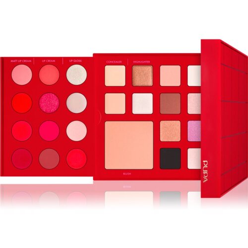 Pupa Pupart M multifunkcionalna paleta nijansa Red 18,8 g Cijene