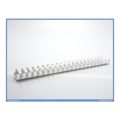 Edding Duplo spirala PVC 10mm bela 1/100 ( 0294 ) Cene