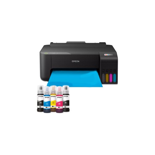 Printer Epson EcoTank L1230 33str/min BW. 15str/min Color, Rezolucija ispisa 5.760 x 1.440 dpi. USB Slike