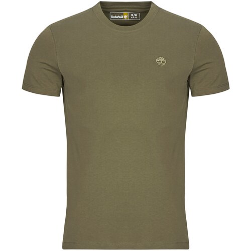 Timberland Majice s kratkimi rokavi DUNSTAN RIVER SHORT SLEEVE TEE Zelena Slike